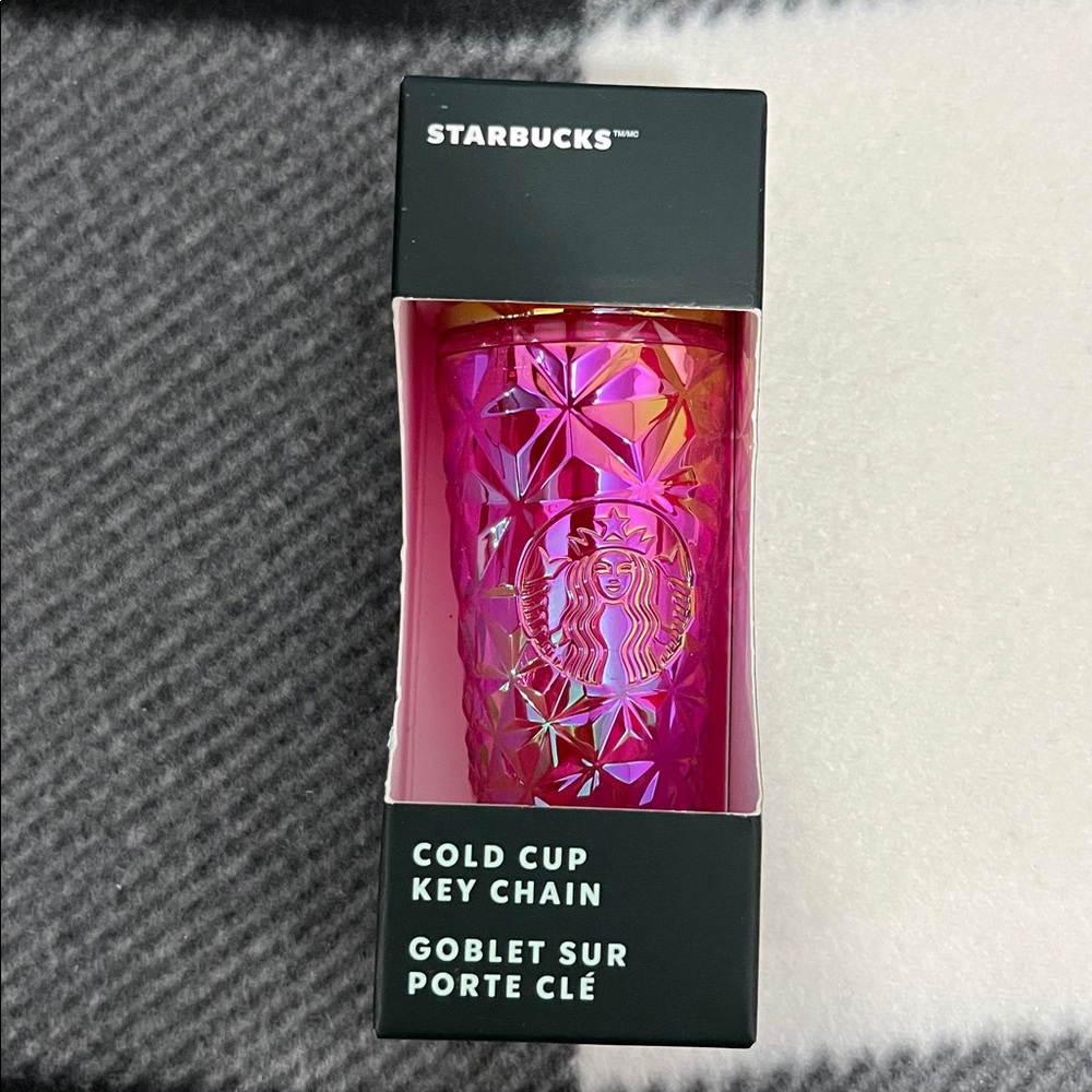 New Starbucks Cold Cup Keychain